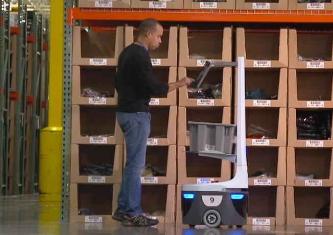 那些让仓库员工失业的机器人